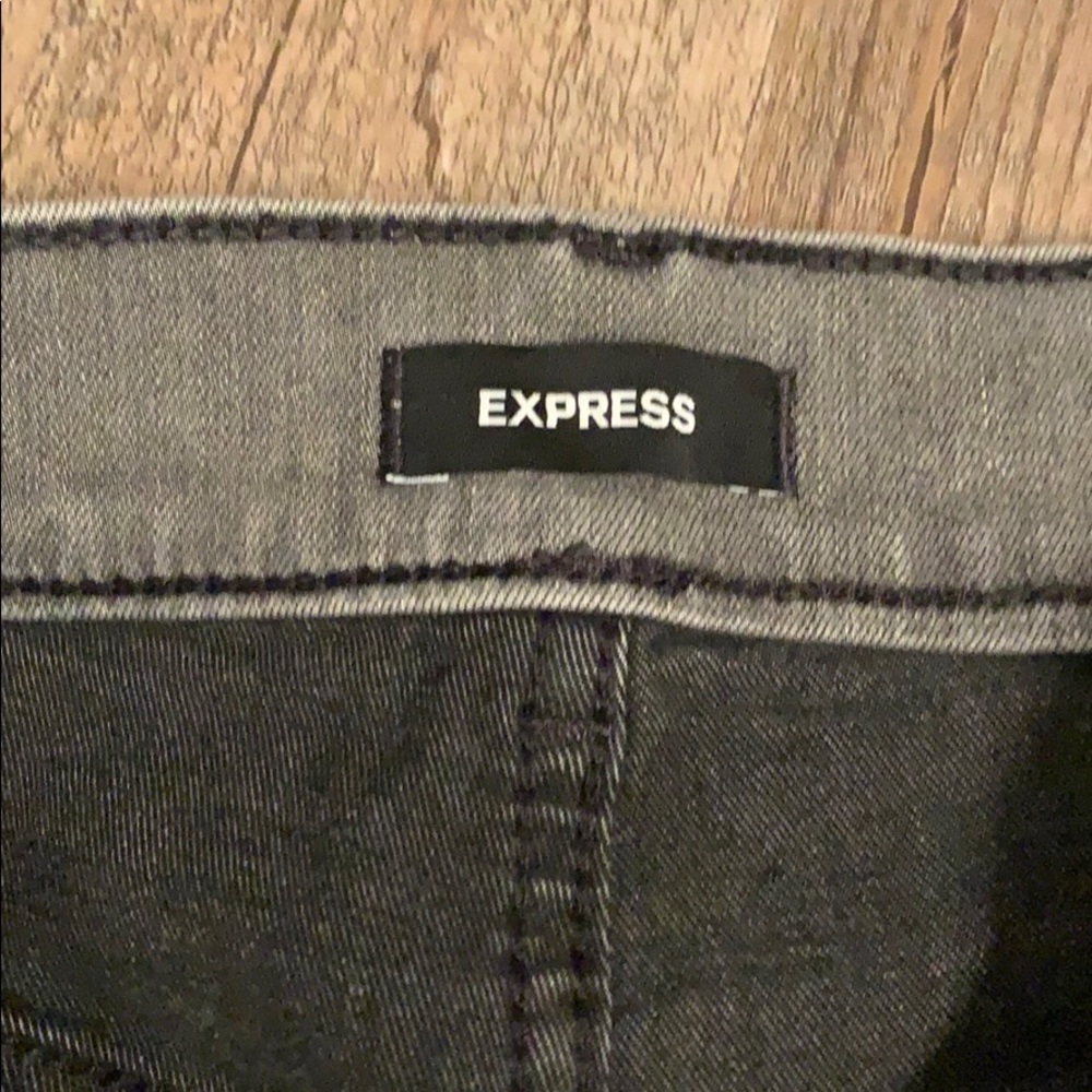 Gray Washed Jeans - image 2